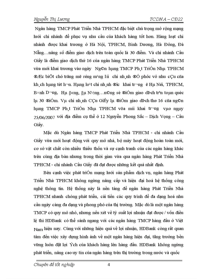 image for page Một số giải pháp nâng cao chất lượng công tác phân tích tài chính doanh nghiệp trong hoạt động tín dụng tại ngân hàng TMCP Phát Triển Nhà TPHCM chi nhánh Cầu Giấy