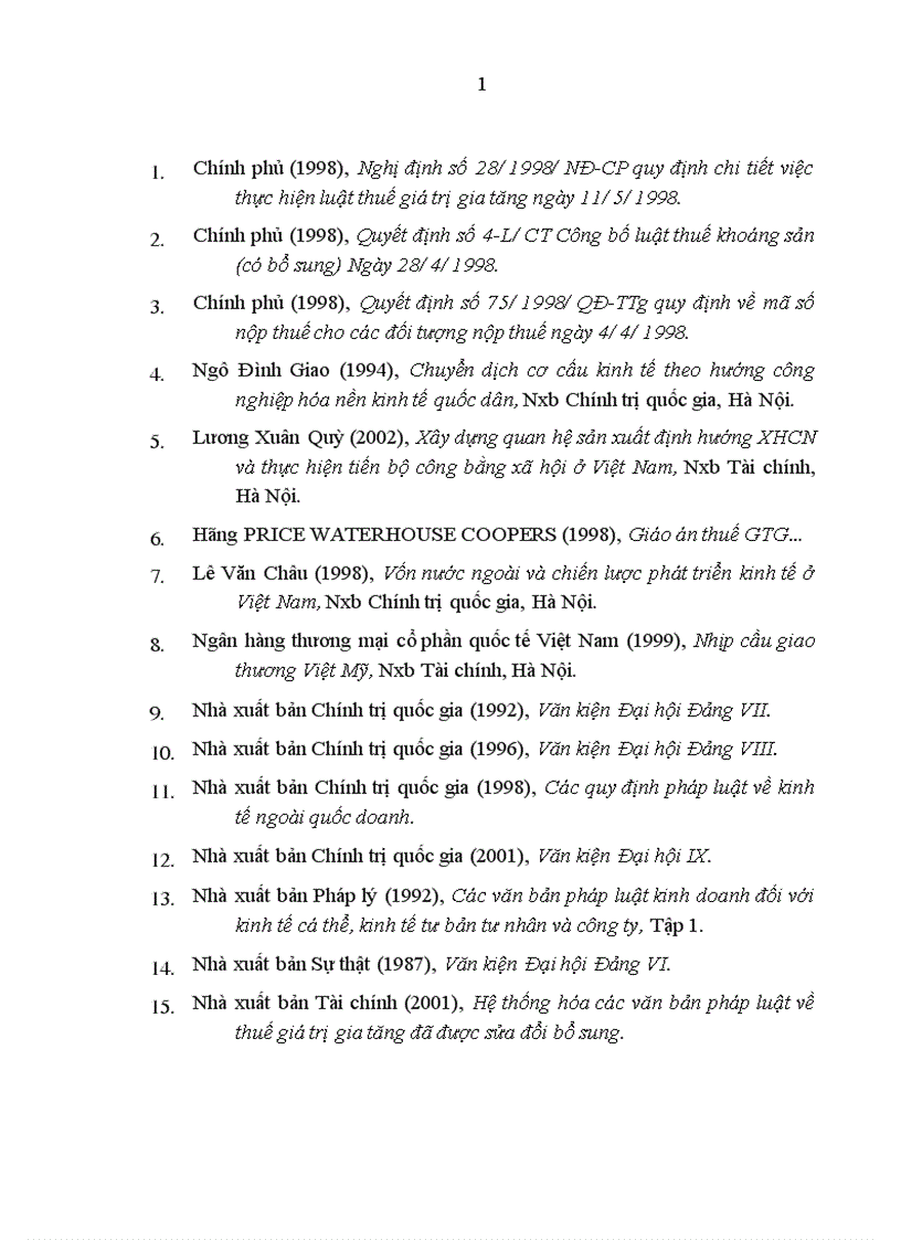 image for page Hoàn thiện việc sử dụng công cụ thuế trong quản lý nhà nước đối với doanh nghiệp công nghiệp ngoài quốc doanh ở Việt Nam 1