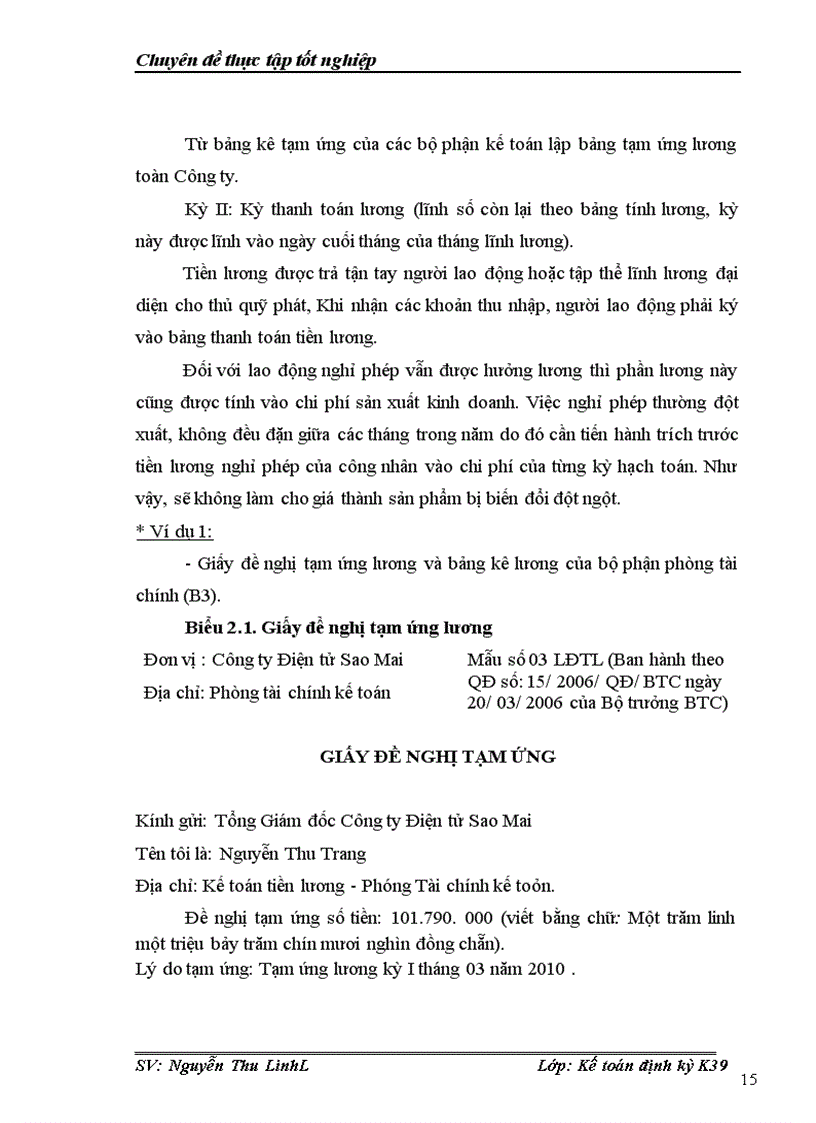 image for page Hoàn thiện kế toán tiền lương và các khoản trích theo lương tại Công ty điện tử Sao Mai 1