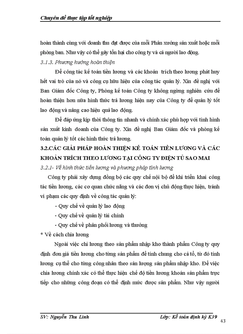 image for page Hoàn thiện kế toán tiền lương và các khoản trích theo lương tại Công ty điện tử Sao Mai 1