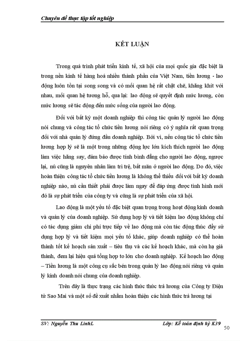 image for page Hoàn thiện kế toán tiền lương và các khoản trích theo lương tại Công ty điện tử Sao Mai 1