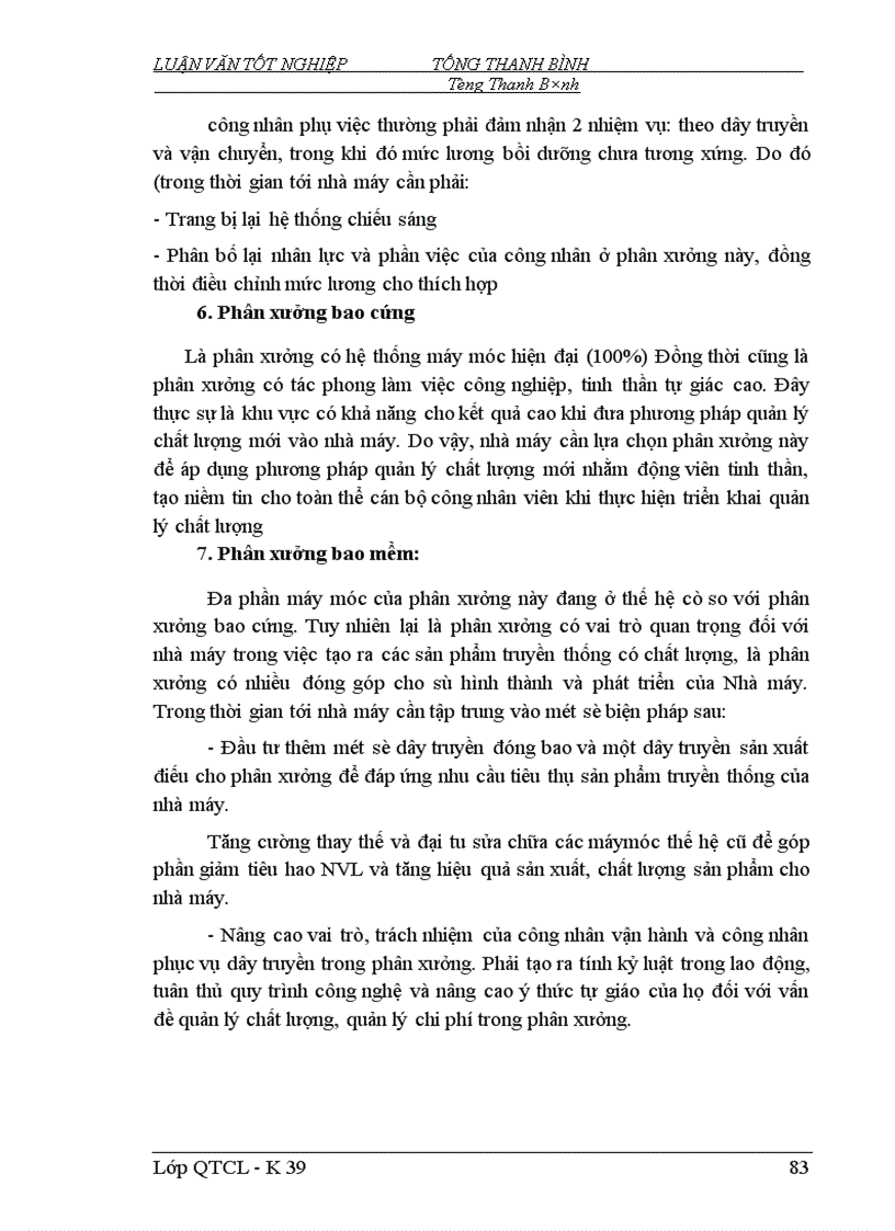 image for page Một số biện pháp nhằm đổi mới và hoàn thiện công tác QLCL ở Nhà máy Thuốc lá Thanh Hoá 1