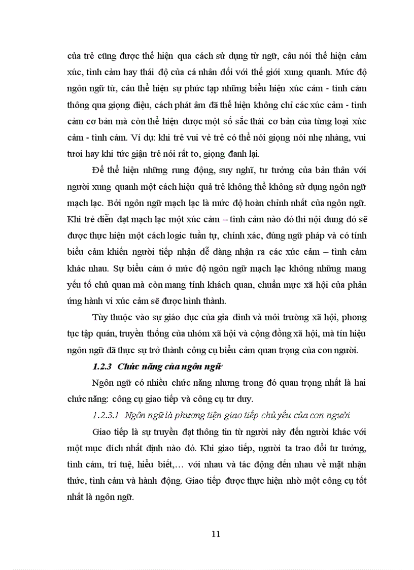 image for page Đặc điểm ngôn ngữ thể hiện xúc cảm tình cảm của trẻ mẫu giáo 4 5 tuổi trong trò chơi đóng vai theo chủ đề 1