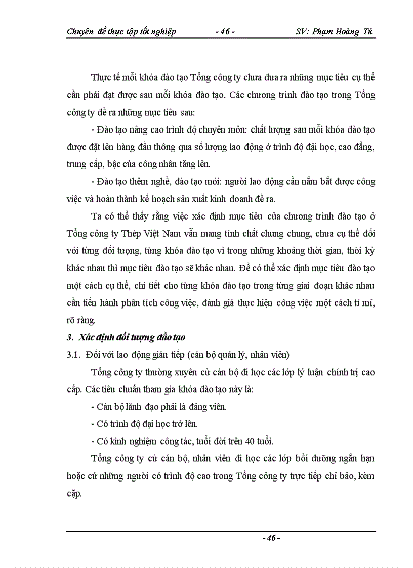 image for page Một số giải pháp nhằm hoàn thiện công tác đào tạo và phát triển nguồn nhân lưc tại Tổng công ty Thép Việt Nam 1