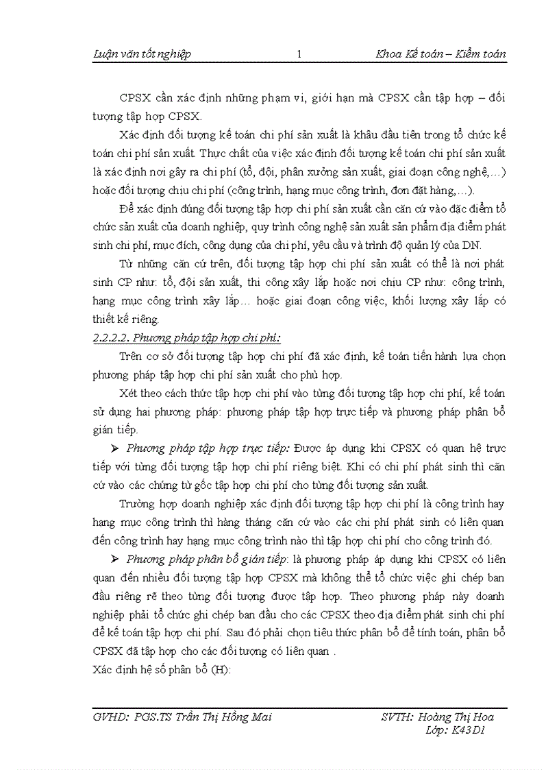 image for page Kế toán chi phí sản xuất công trình hào kỹ thuật khu công nghệ cao Hòa Lạc tại Công ty Cổ phần Thiết bị Xây dựng 142 1