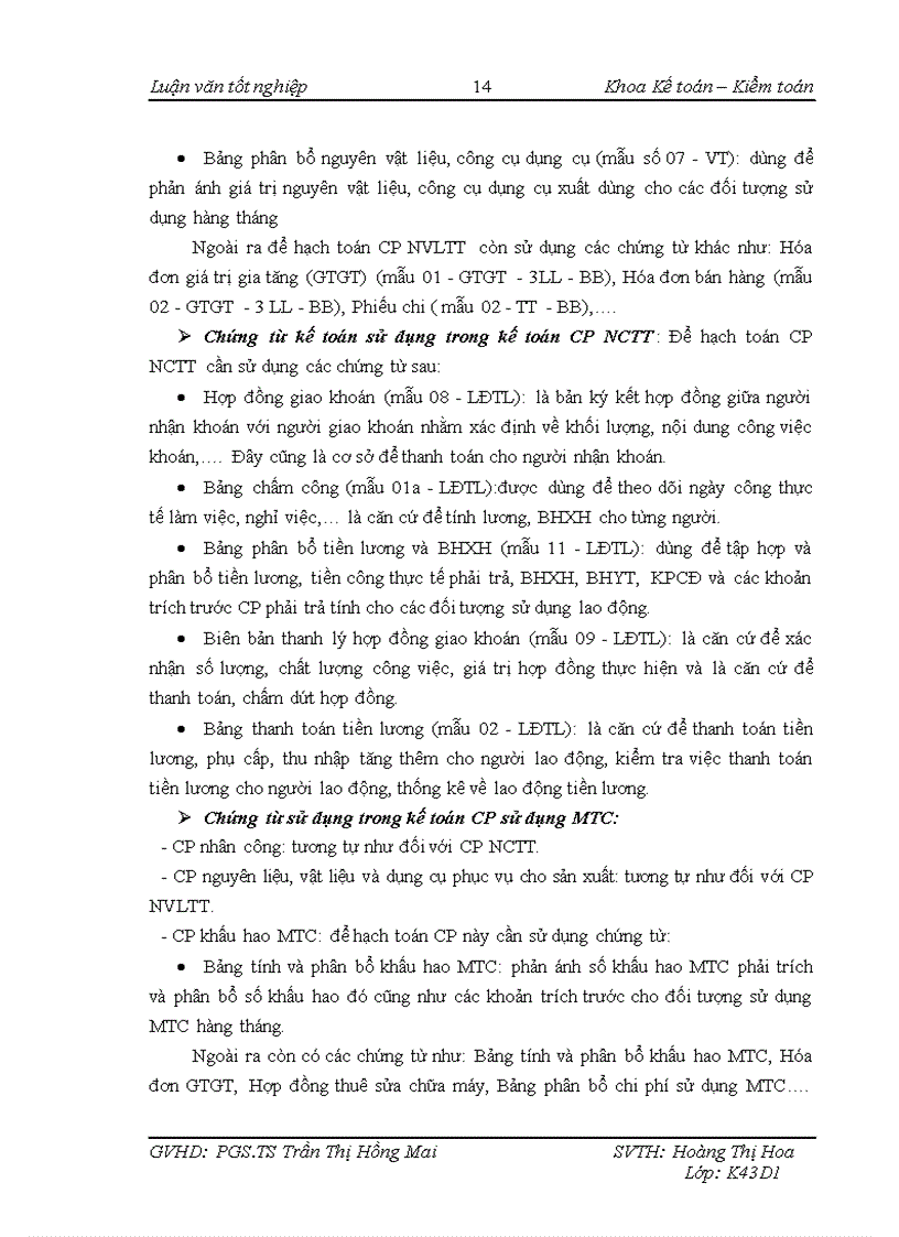 image for page Kế toán chi phí sản xuất công trình hào kỹ thuật khu công nghệ cao Hòa Lạc tại Công ty Cổ phần Thiết bị Xây dựng 142 1