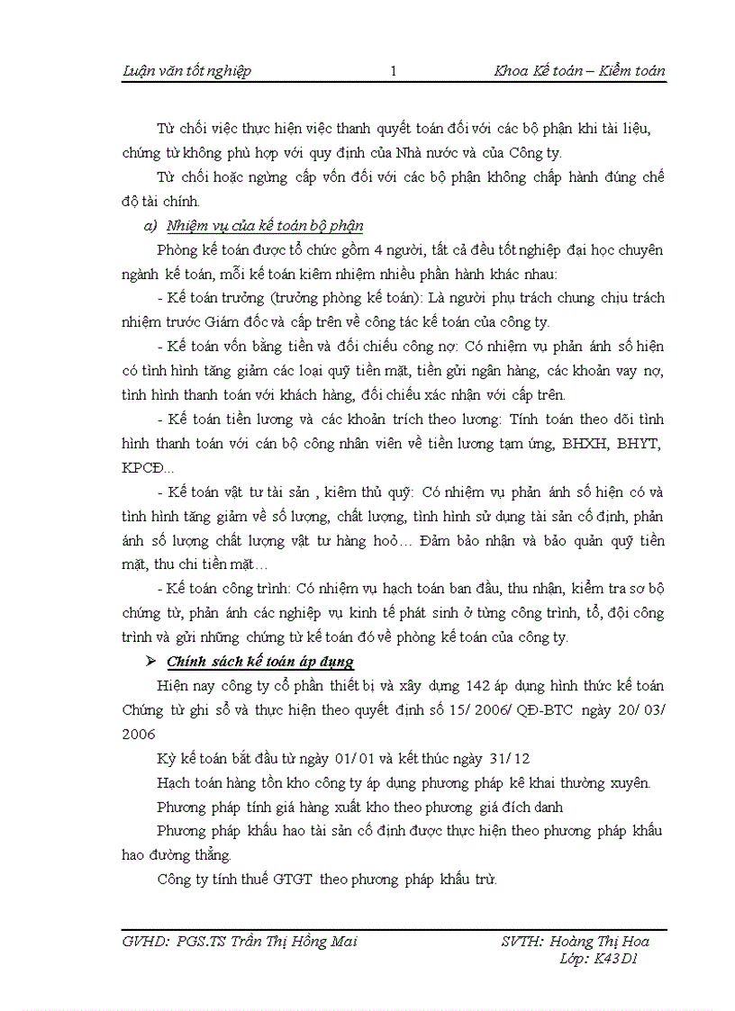 image for page Kế toán chi phí sản xuất công trình hào kỹ thuật khu công nghệ cao Hòa Lạc tại Công ty Cổ phần Thiết bị Xây dựng 142 1