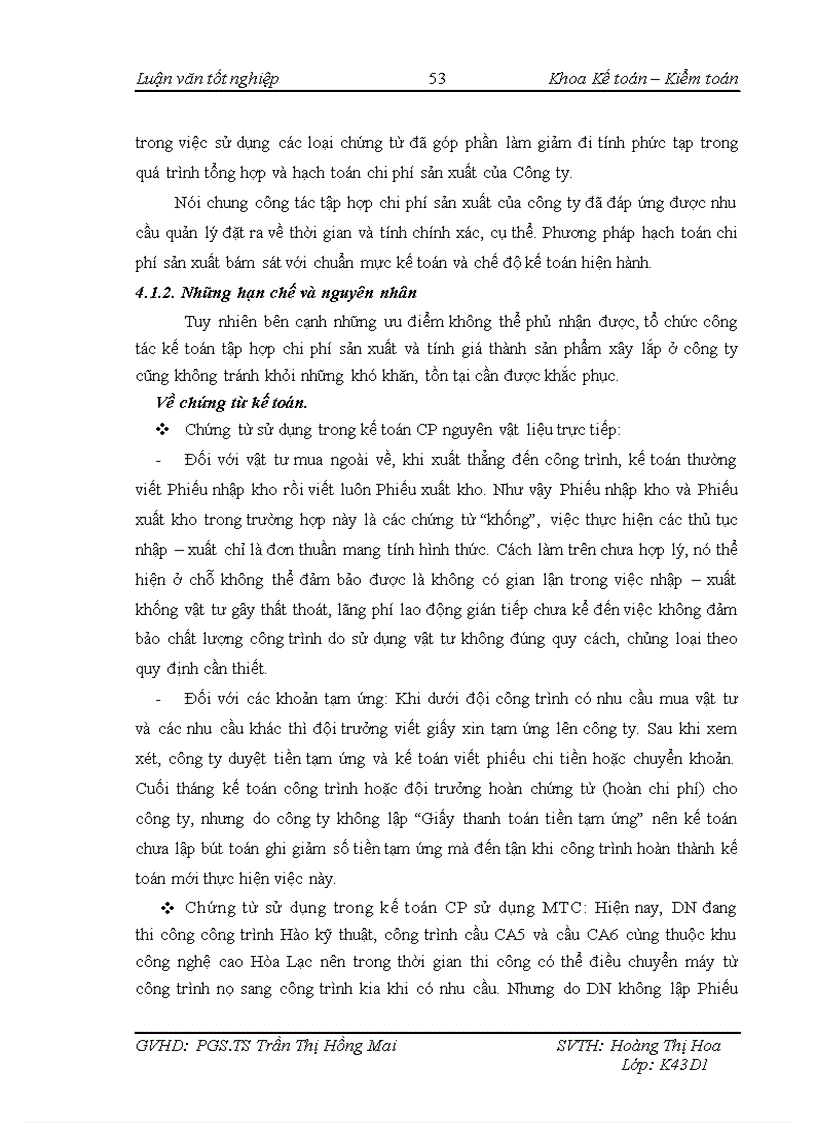 image for page Kế toán chi phí sản xuất công trình hào kỹ thuật khu công nghệ cao Hòa Lạc tại Công ty Cổ phần Thiết bị Xây dựng 142 1