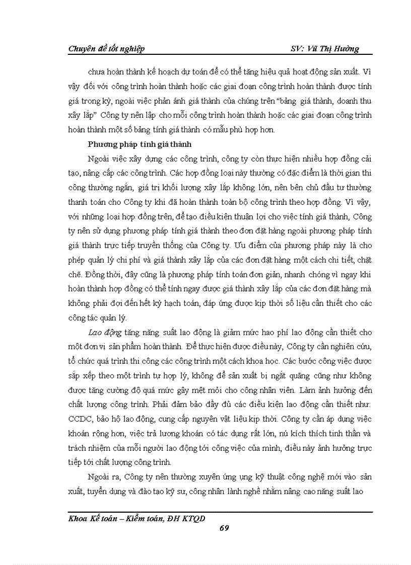 image for page Hoàn thiện công tác hạch toán chi phí sản xuất và tính giá thành sản phẩm tại Công ty Cổ phần Xây dựng Du lịch Hà Hải 1