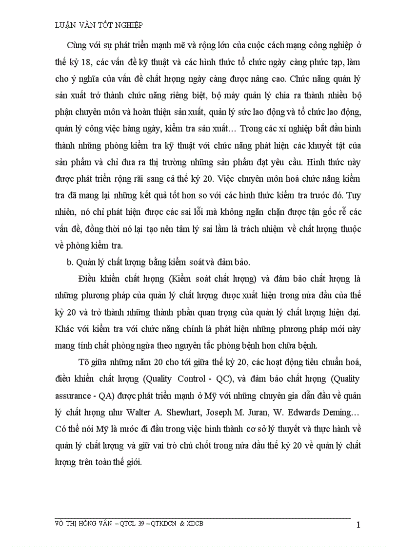 image for page Những biện pháp để duy trì và phát triển việc áp dụng hệ thống quản lý chất lượng theo ISO 9002 ở Công ty da giầy Hà Nội 1