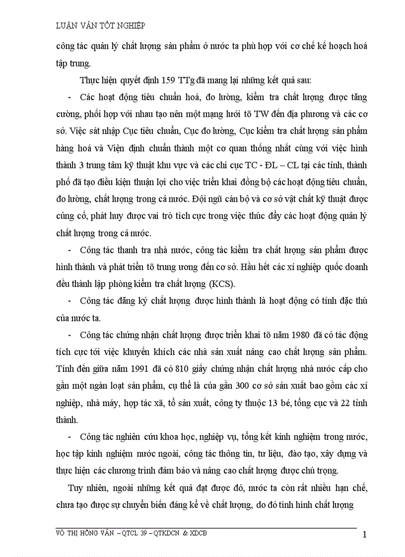 image for page Những biện pháp để duy trì và phát triển việc áp dụng hệ thống quản lý chất lượng theo ISO 9002 ở Công ty da giầy Hà Nội 1