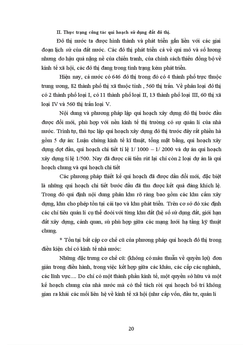 image for page Một số vấn đề về qui hoạch sử dụng đất ở đô thị việt nam và giải pháp 1