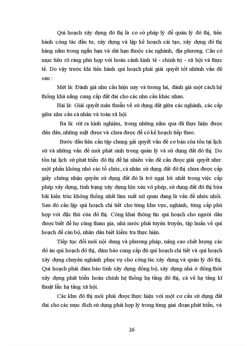 image for page Một số vấn đề về qui hoạch sử dụng đất ở đô thị việt nam và giải pháp 1