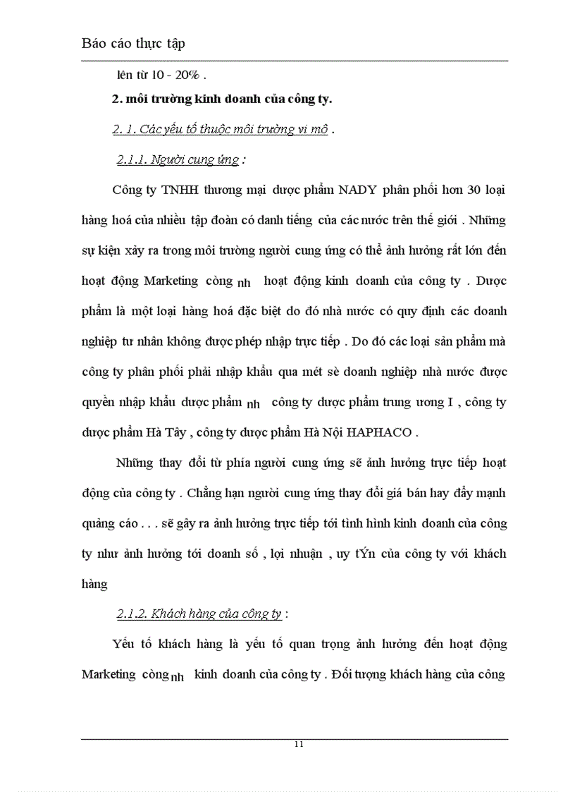 image for page Marketing hỗn hợp nhằm mở rộng thị trường Thuốc chữa bệnh nhập khẩu của Công ty TNHH TM NADY 1