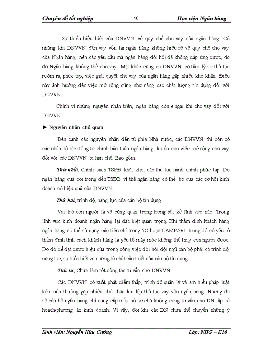 image for page Giải pháp mở rộng tín dụng đối với Doanh nghiệp vừa và nhỏ tại NHTMCP Liên Việt Hải Phòng