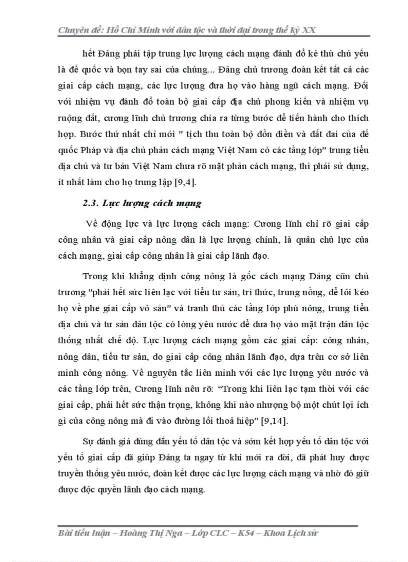 image for page So sánh Cương lĩnh đầu tiên của Đảng và Luận cương chính trị tháng 10 1930 và sự vận dụng những luận điểm của Cương lĩnh vào giai đoạn cách mạng Việt Nam 1939 1945