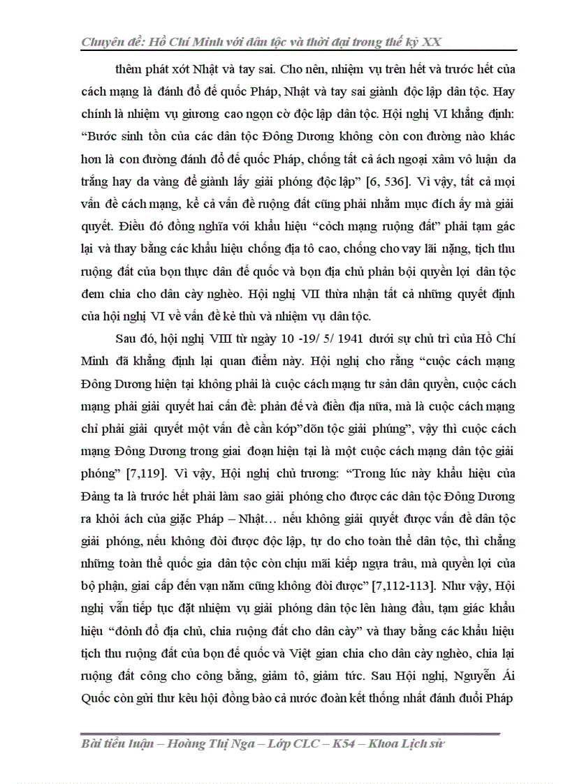 image for page So sánh Cương lĩnh đầu tiên của Đảng và Luận cương chính trị tháng 10 1930 và sự vận dụng những luận điểm của Cương lĩnh vào giai đoạn cách mạng Việt Nam 1939 1945