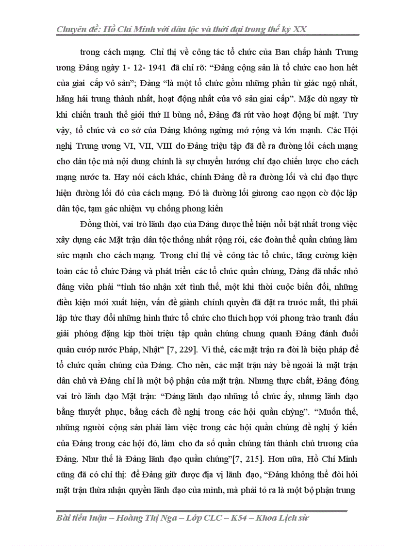 image for page So sánh Cương lĩnh đầu tiên của Đảng và Luận cương chính trị tháng 10 1930 và sự vận dụng những luận điểm của Cương lĩnh vào giai đoạn cách mạng Việt Nam 1939 1945