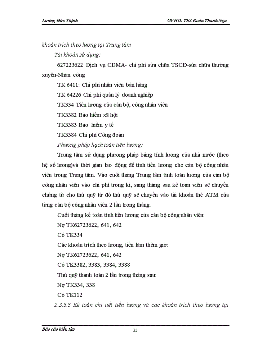 image for page Thực trạng tổ chức hạch toán kế toán tại Trung tâm Viễn thông Di động Điện lực