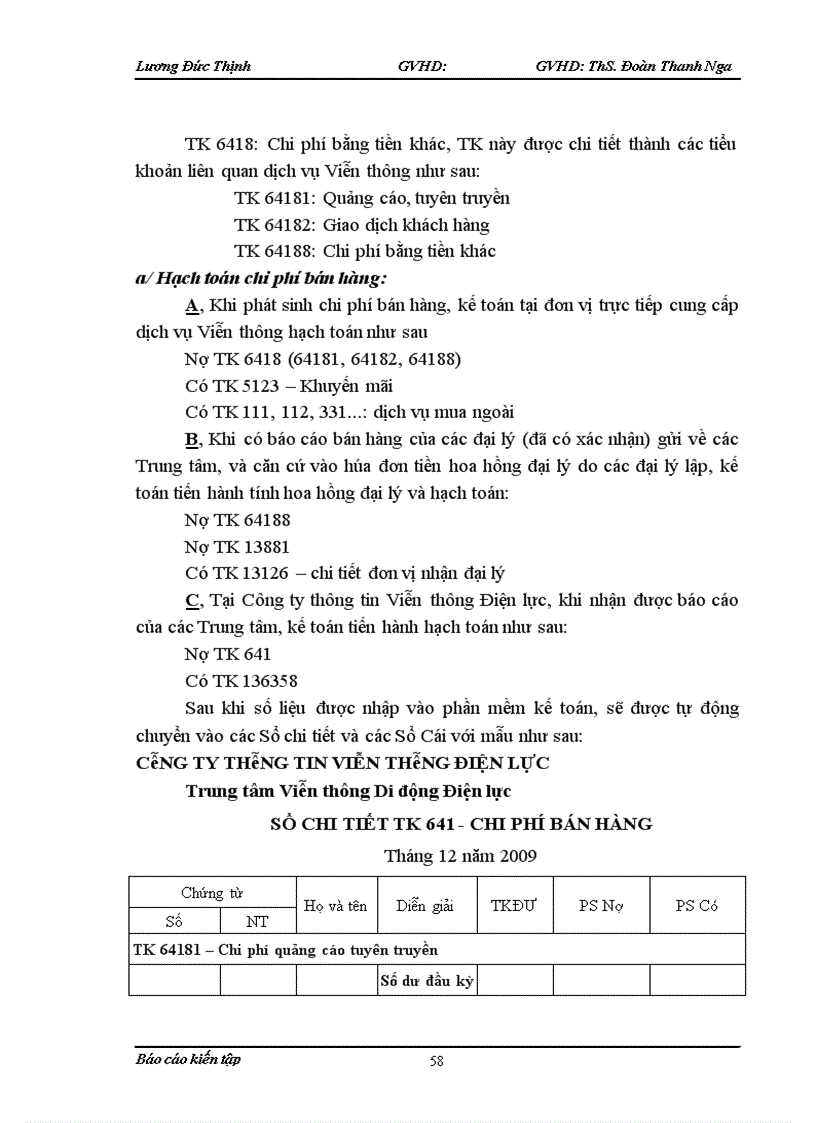 image for page Thực trạng tổ chức hạch toán kế toán tại Trung tâm Viễn thông Di động Điện lực