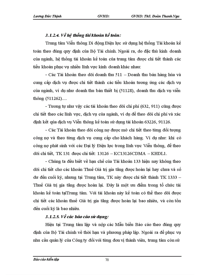 image for page Thực trạng tổ chức hạch toán kế toán tại Trung tâm Viễn thông Di động Điện lực