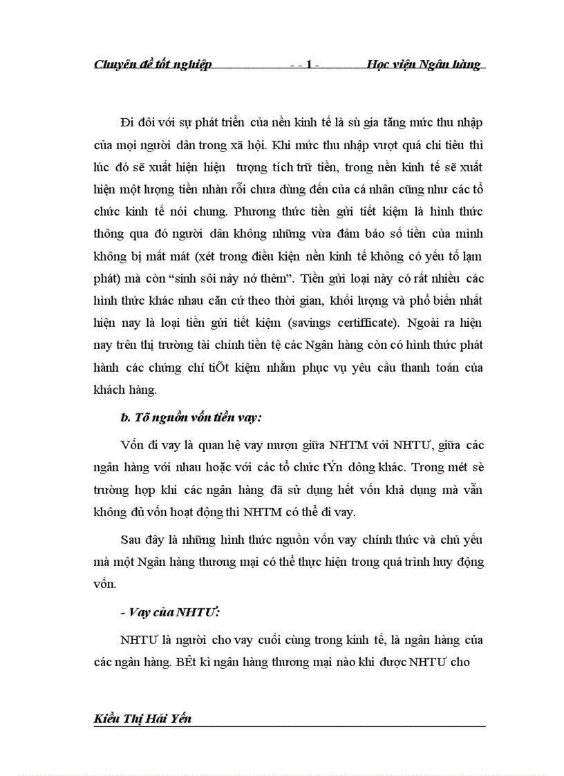 image for page Hoạt động huy động vốn và rủi ro trong kinh doanh tại Chi nhánh Hoàng Mai Ngân hàng Nông nghiệp và phát triển nông thôn