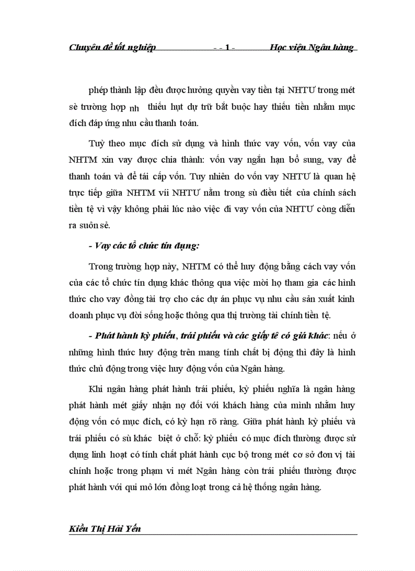 image for page Hoạt động huy động vốn và rủi ro trong kinh doanh tại Chi nhánh Hoàng Mai Ngân hàng Nông nghiệp và phát triển nông thôn