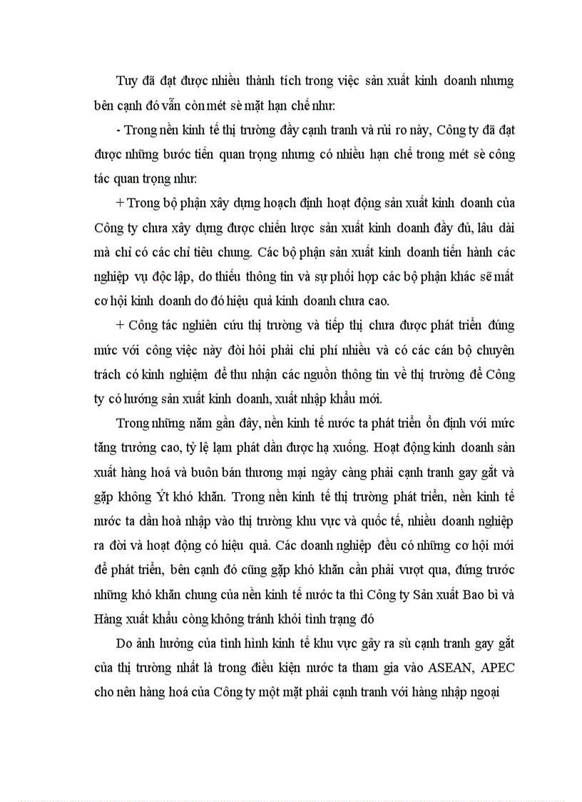 image for page Giải pháp Marketing nhằm góp phần hoàn thiện và thúc đẩy khả năng tiêu thụ sản phẩm ở Công ty Sản xuất Bao bì và Hàng xuất khẩu 1