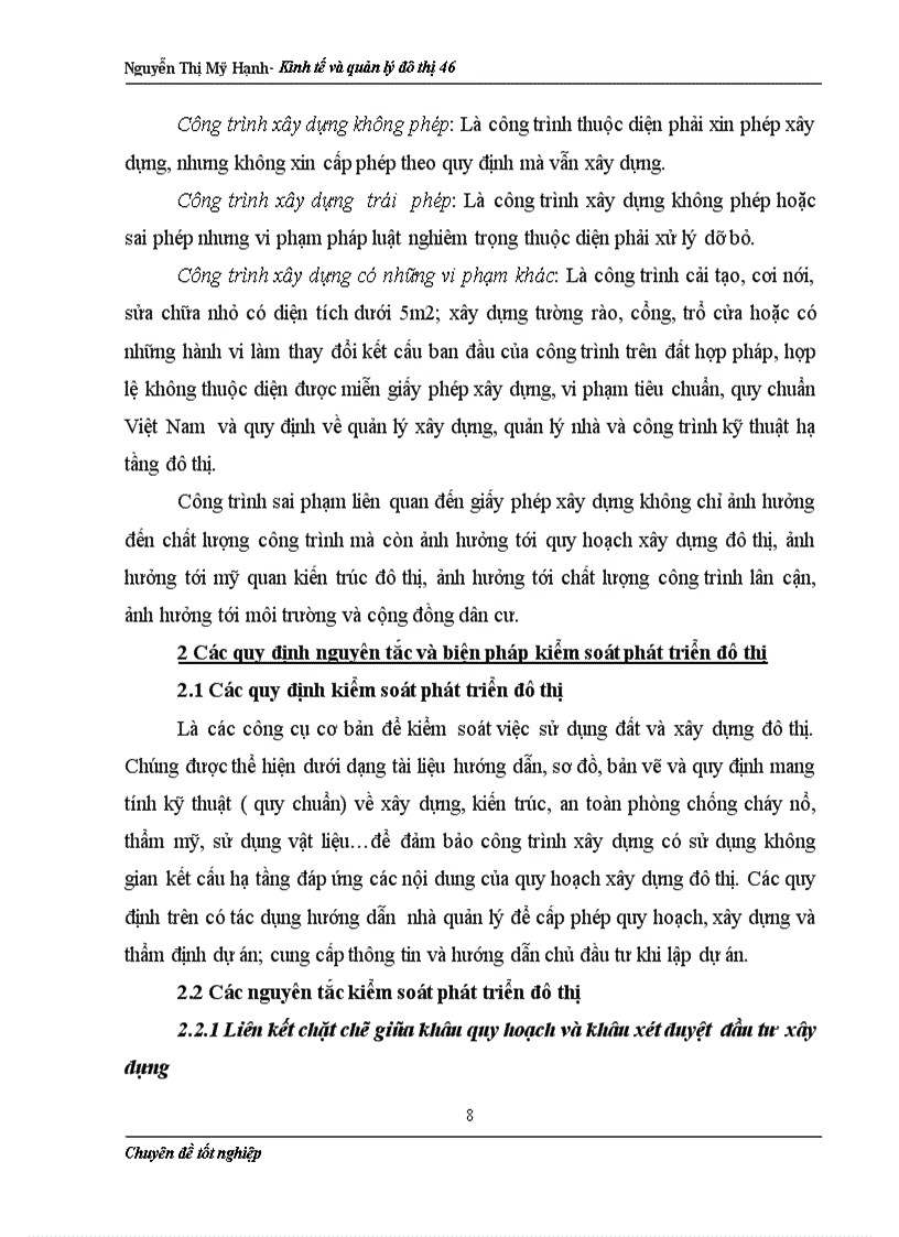 image for page Một số giải pháp nhằm nâng cao hiệu quả công tác quản lý trật tự xây dựng và cấp phép xây dựng trên địa bàn quận Đống Đa Nguyễn Thị Mỹ Hạnh Kinh tế và quản lý đô thị