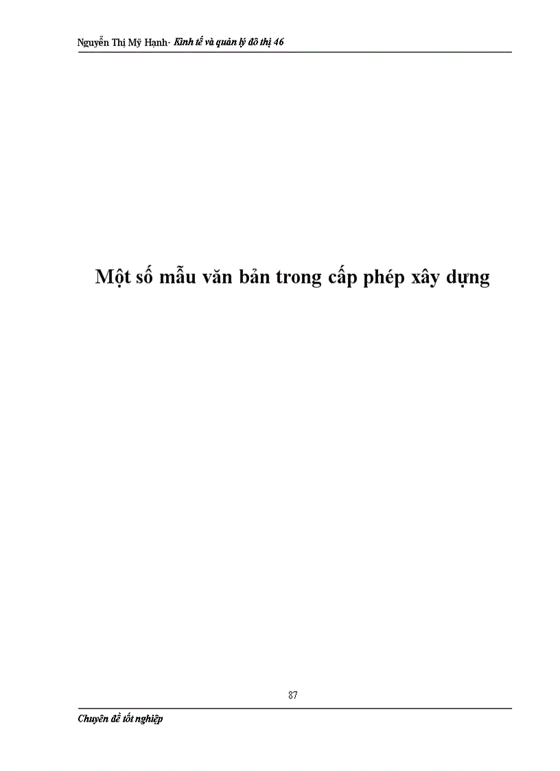image for page Một số giải pháp nhằm nâng cao hiệu quả công tác quản lý trật tự xây dựng và cấp phép xây dựng trên địa bàn quận Đống Đa Nguyễn Thị Mỹ Hạnh Kinh tế và quản lý đô thị