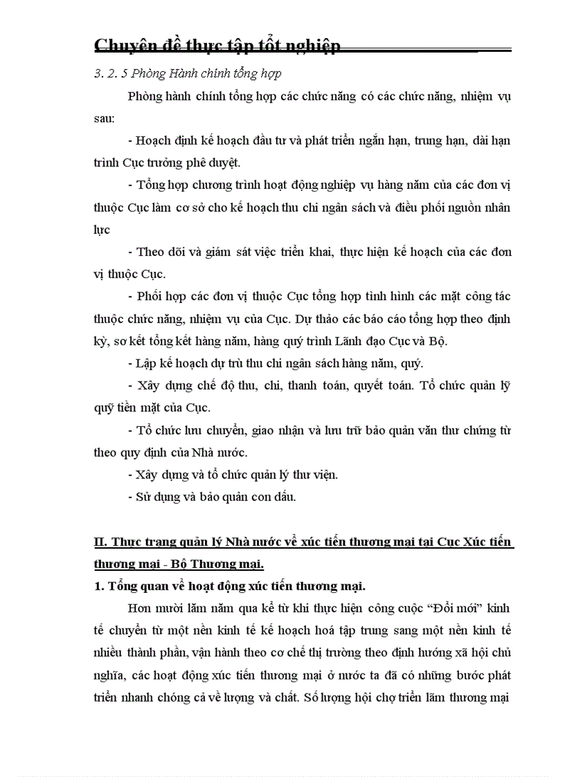 image for page Một số giải pháp nhằm hoàn thiện quản lý Nhà nước về xúc tiến thương mại tại Cục Xúc tiến thương mại Bộ Thương mại