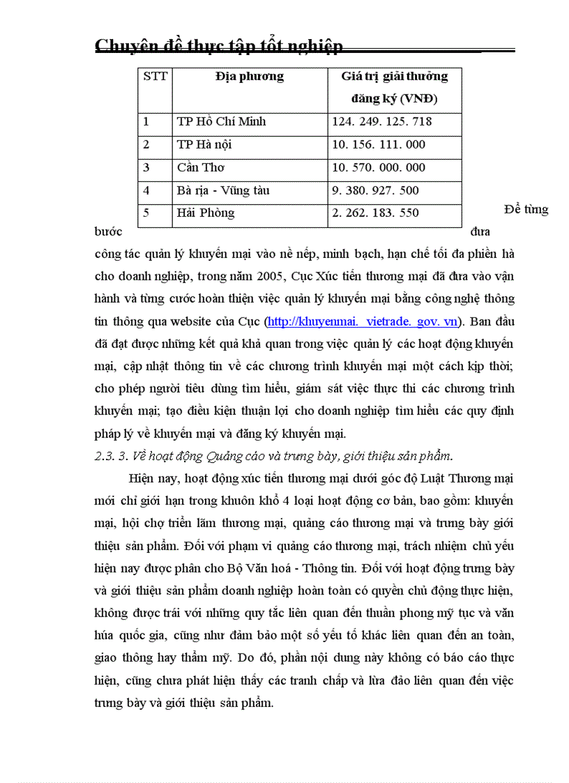image for page Một số giải pháp nhằm hoàn thiện quản lý Nhà nước về xúc tiến thương mại tại Cục Xúc tiến thương mại Bộ Thương mại