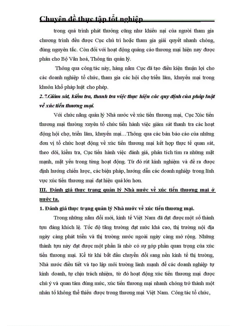 image for page Một số giải pháp nhằm hoàn thiện quản lý Nhà nước về xúc tiến thương mại tại Cục Xúc tiến thương mại Bộ Thương mại