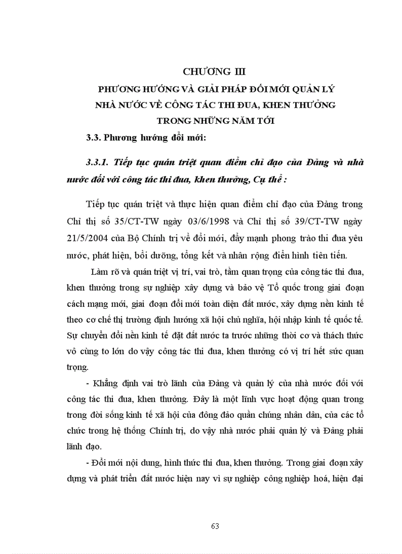 image for page Đổi mới quản lý nhà nước về công tác thi đua khen thưởng ở địa phương