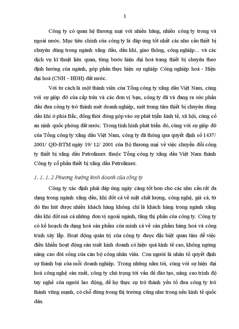 image for page Một số biện pháp nâng cao hiệu quả hoạt động của các đại diện bán hàng góp phần thúc đẩy tiêu thụ sản phẩm ở công ty cổ phần thiết bị xăng dầu Petrolimex
