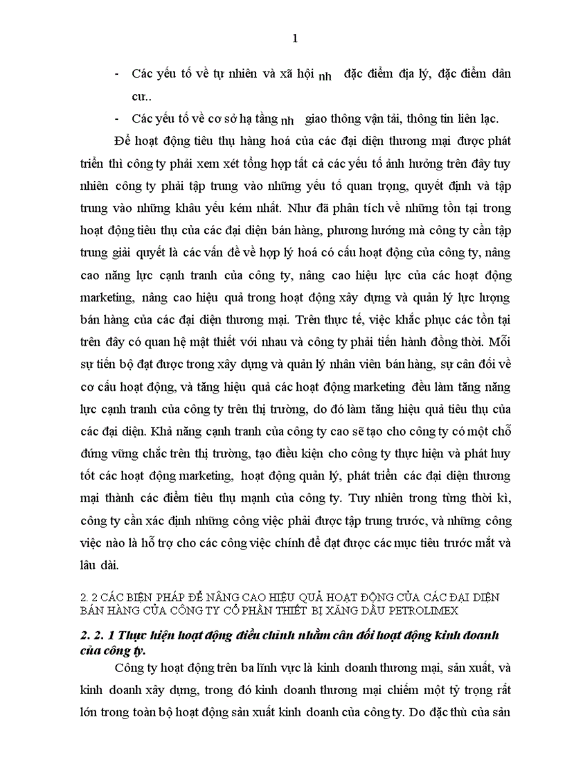 image for page Một số biện pháp nâng cao hiệu quả hoạt động của các đại diện bán hàng góp phần thúc đẩy tiêu thụ sản phẩm ở công ty cổ phần thiết bị xăng dầu Petrolimex