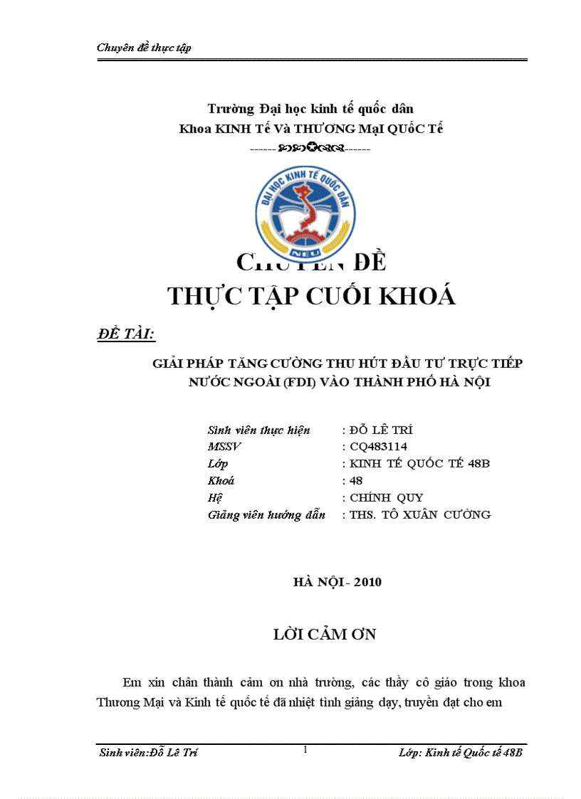 image for page Giải phỏp tăng cường thu hỳt đầu tư trực tiếp nước ngoài FDI vào thành phố Hà Nội