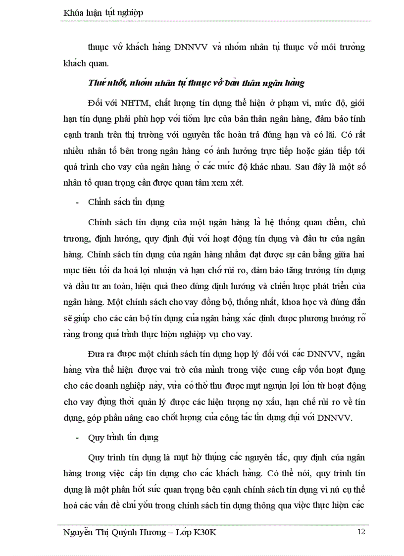 image for page Nâng cao châ t lươ ng ti n du ng đô i vơ i doanh nghiê p nhỏ va vừa ta i chi nha nh Ngân hàng Nông nghiệp và Phát triển Nông thôn chi nhánh thành phố Bắc Ninh tỉnh Bắc Ninh