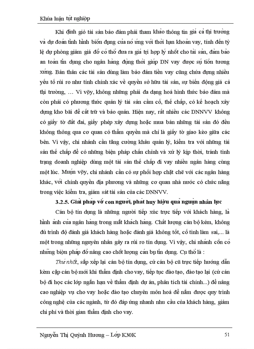 image for page Nâng cao châ t lươ ng ti n du ng đô i vơ i doanh nghiê p nhỏ va vừa ta i chi nha nh Ngân hàng Nông nghiệp và Phát triển Nông thôn chi nhánh thành phố Bắc Ninh tỉnh Bắc Ninh