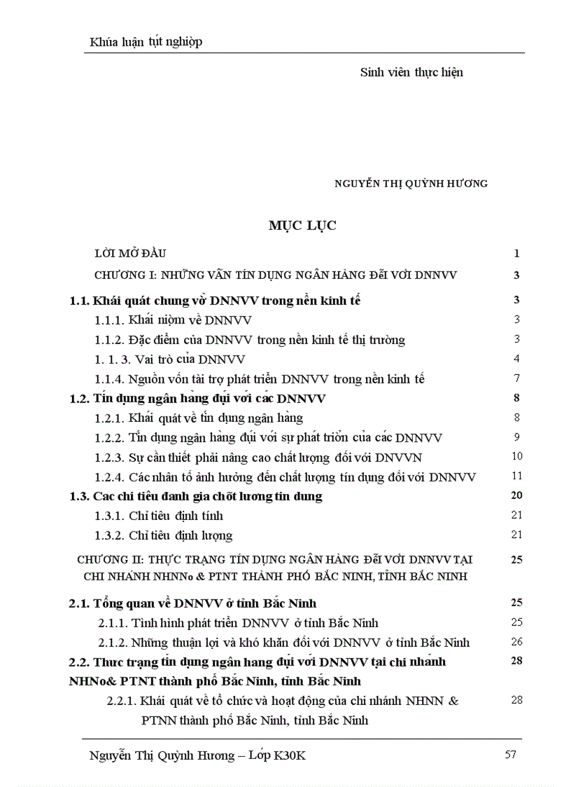 image for page Nâng cao châ t lươ ng ti n du ng đô i vơ i doanh nghiê p nhỏ va vừa ta i chi nha nh Ngân hàng Nông nghiệp và Phát triển Nông thôn chi nhánh thành phố Bắc Ninh tỉnh Bắc Ninh