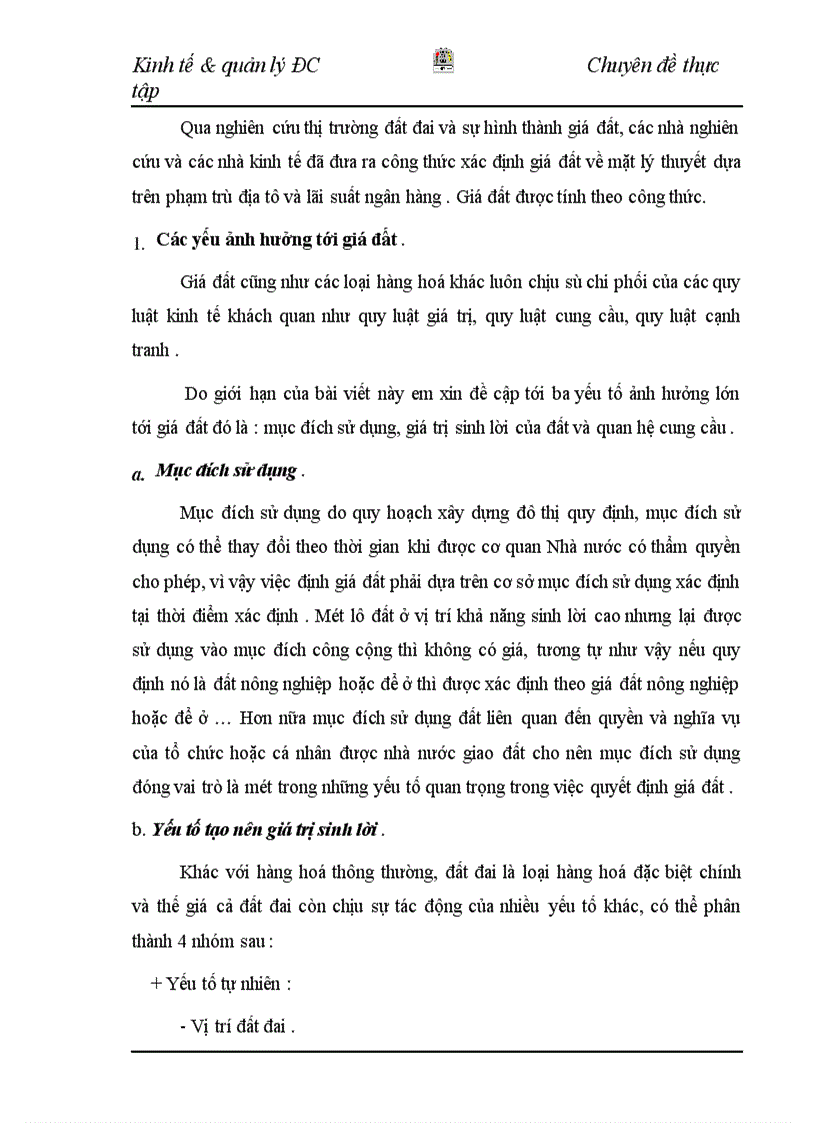 image for page Thực trạng và giải pháp định giá đất trong đền bù thiệt hại giải phóng mặt bằng vị dụ khu đô thị mới Đại Kim Định Công