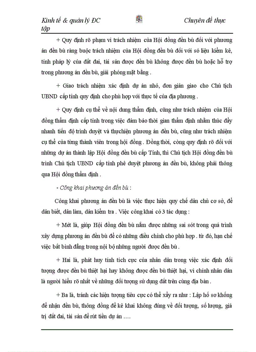 image for page Thực trạng và giải pháp định giá đất trong đền bù thiệt hại giải phóng mặt bằng vị dụ khu đô thị mới Đại Kim Định Công