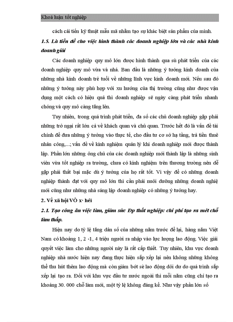 image for page Thực trạng phát triển doanh nghiệp vừa và nhỏ ở Việt Nam từ sau đổi mới