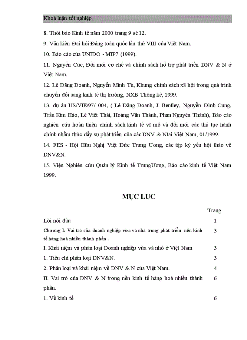 image for page Thực trạng phát triển doanh nghiệp vừa và nhỏ ở Việt Nam từ sau đổi mới
