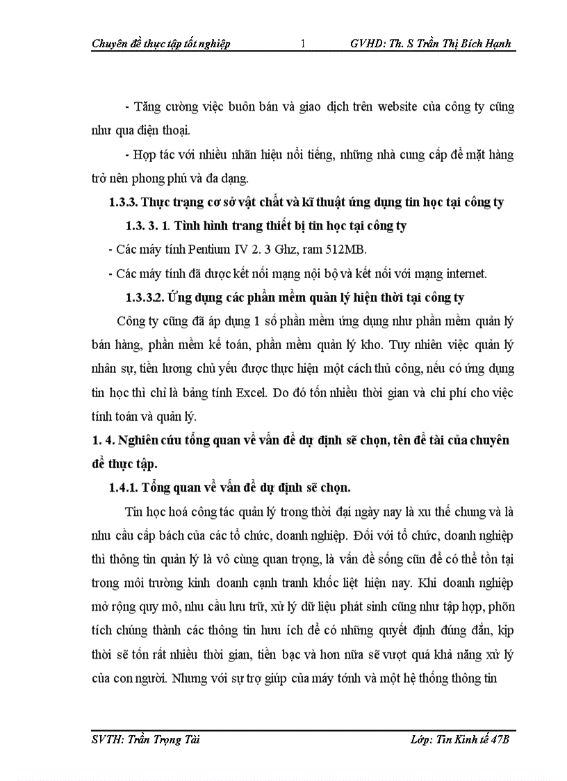 image for page Xây dựng phần mềm quản lý nhân sự tại Công ty TNHH Điện máy Thái Bình Dương