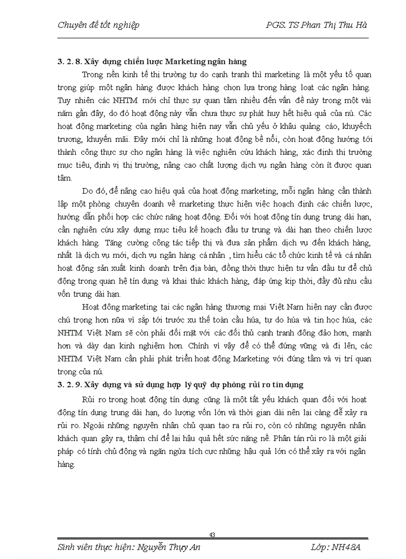 image for page Nâng cao chất lượng tín dụng trung và dài hạn tại chi nhánh ngân hàng Đầu tư Phát triển Hải Phòng