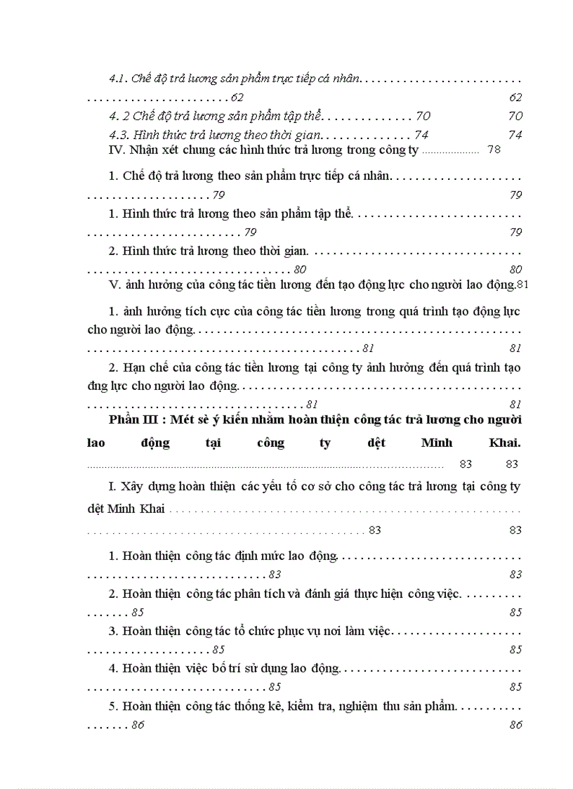 image for page Hoàn thiện các hình thức trả lương cho người lao động tại công ty dệt Minh Khai