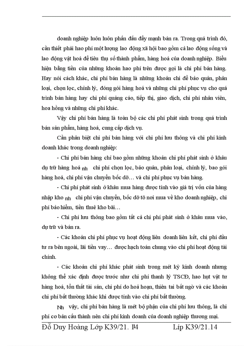 image for page Tổ chức công tác kế toán chi phí bán hàng và chi phí quản lý doanh nghiệp tại Chi nhánh Công ty TNHH TM DV Thăng Long Mới 1