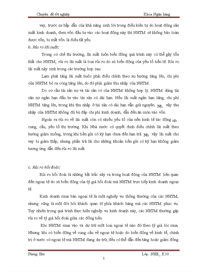 image for page Giải pháp hạn chế rủi ro trong hoạt động tín dụng tại Ngân hàng liên doanh Lào Việt chi nhánh Hà Nội