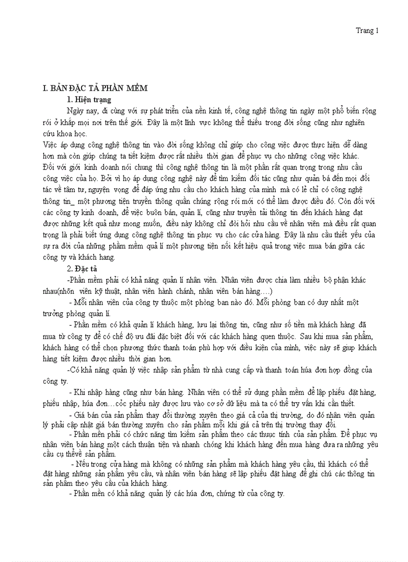 image for page Phân tích thiết kế hệ thống Công ty bán linh kiện máy tính